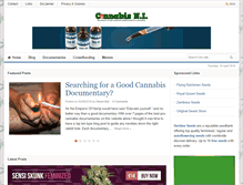 Tablet Screenshot of cannabisni.com